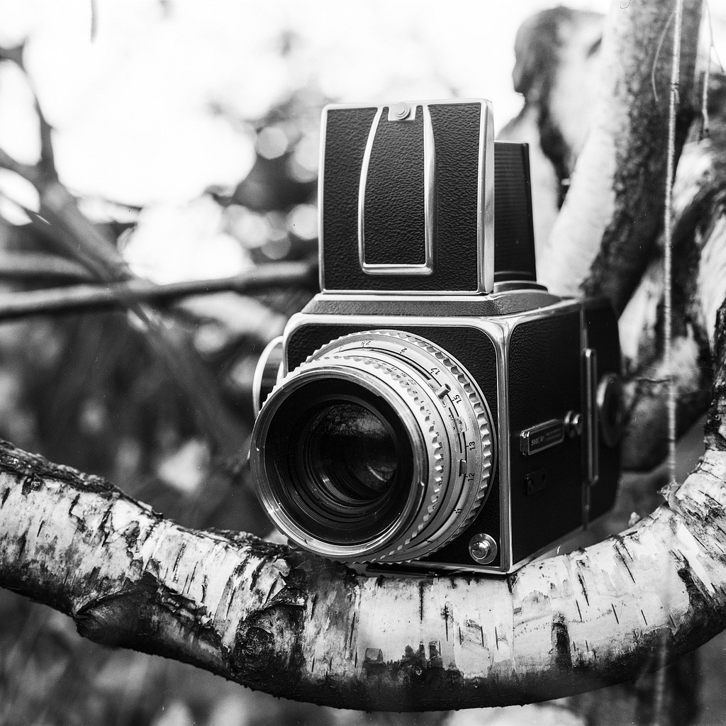 Hasselblad Mittelformat Kamera – Schwarz-Weiß Fotografie