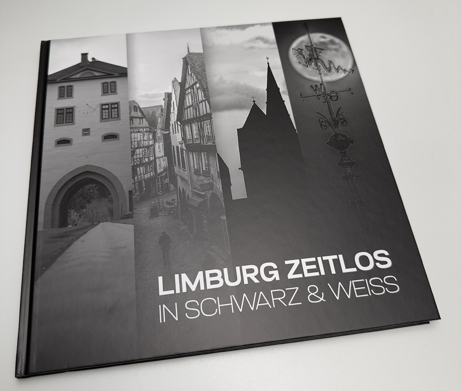Buchcover Limburg – Zeitlos in Schwarz und Weiß, Bildband in Schwarzweiß von Alexandra und Thorsten Wagner
